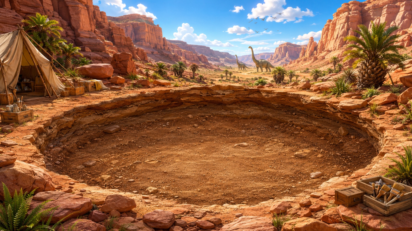 Excavation site