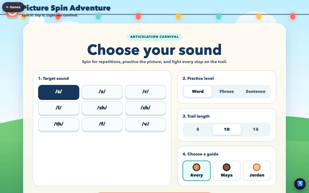 Picture Spin Adventure — screenshot